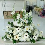 Centre pieces  Mix white centre pieces